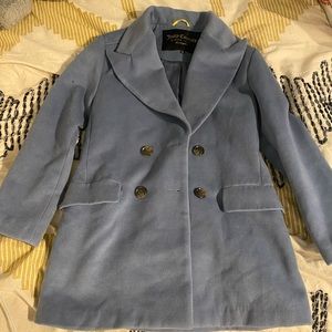 Juicy couture blue peacoat